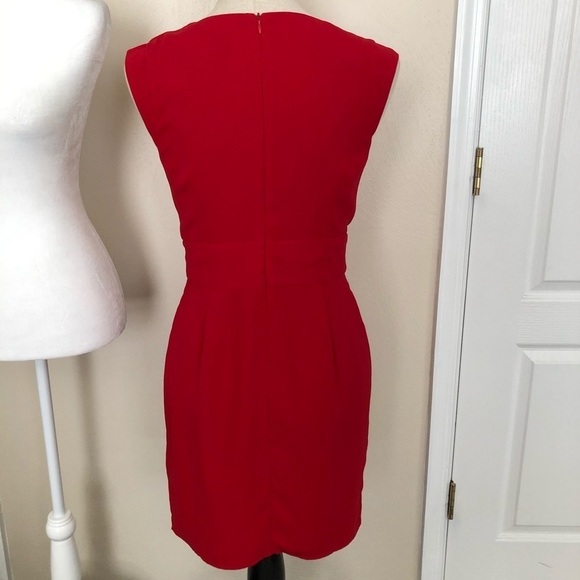 Forever 21 Classy Red Formal Dress, like new - Picture 2 of 5